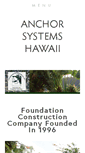 Mobile Screenshot of anchorsystemshawaii.com